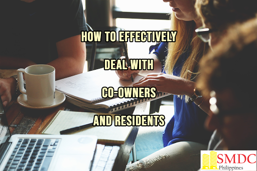 dealing with co-owners and residents